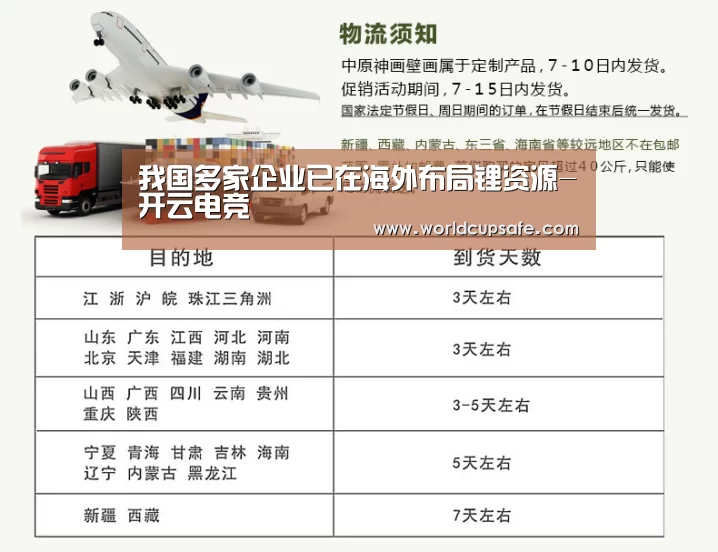 我国多家企业已在海外布局锂资源-开云电竞(图1) 开云电竞官网